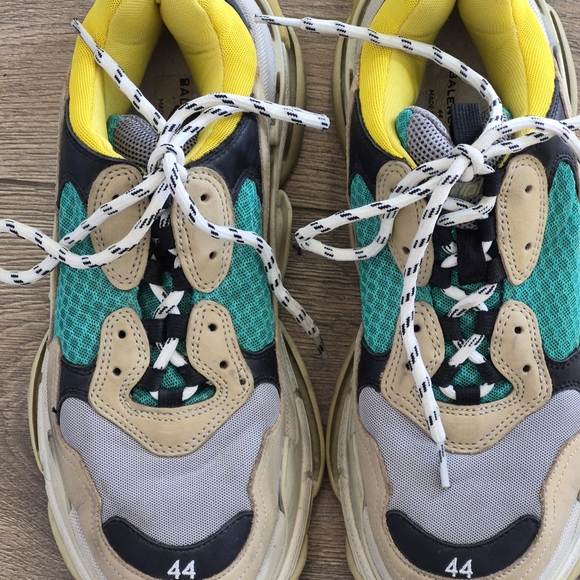 Balenciaga Multicolor Athletic Shoes European Size 4410.5/11 US Triple S